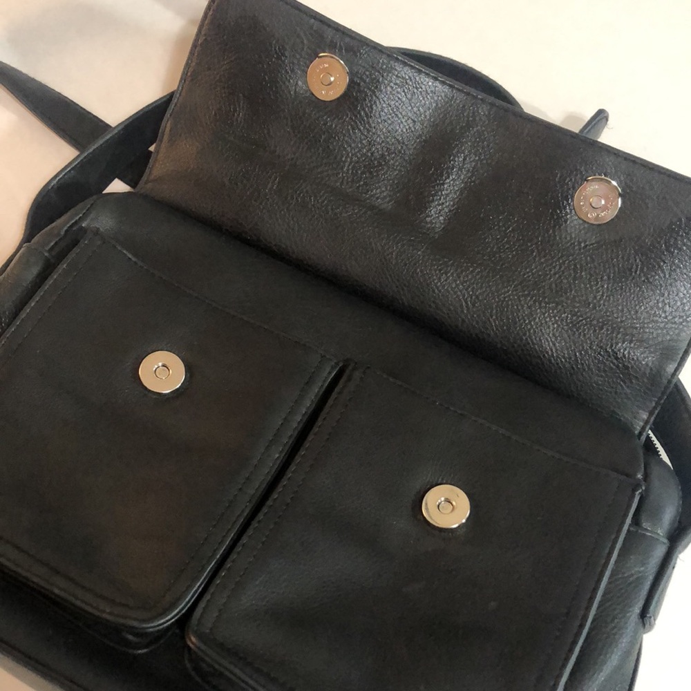 Tignanello Black leather Crossbody bag - Picture 2 of 7